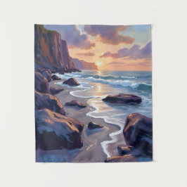Big Sur, Kalifornien Küstenkunstmalerei Wandteppich