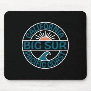 Big Sur Kalifornien vor und zurück Mousepad