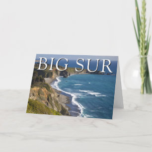 Big Sur Küste Kalifornien Happy Birthday Karte