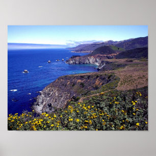Big Sur Küste Poster