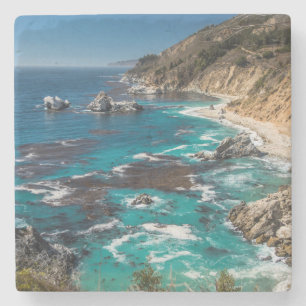 Big-Sur-Küste, Westküste, Pazifikküste Steinuntersetzer