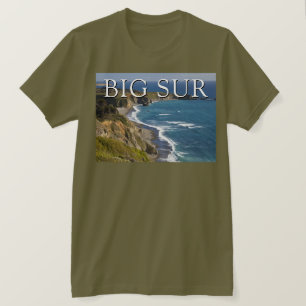 Big Sur Küstenlinie   Kalifornien T-Shirt