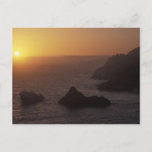 Big Sur off Highway 101, Kalifornien, USA Postkarte
