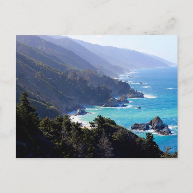 Big Sur Postkarte (Vorderseite)