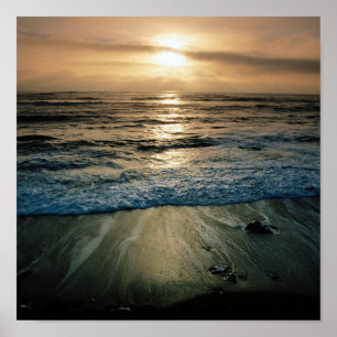 Big Sur Sunset Poster