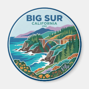 Big Sur USA Magnet