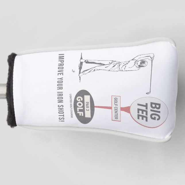 Big T-Shirt Golfplatz La Mirada Golf Headcover (Vorderseite)