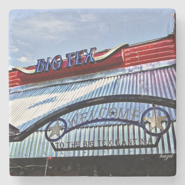 Big Tex Cantina, Decatur, Georgia Untersetzer (Vorderseite)