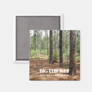 Big Thicket National Reserve, Pine Forest, Texas Magnet