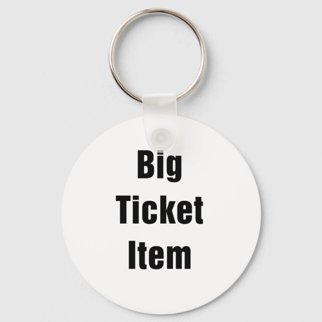 Big Ticket Schlüsselanhänger (Vorderseite)