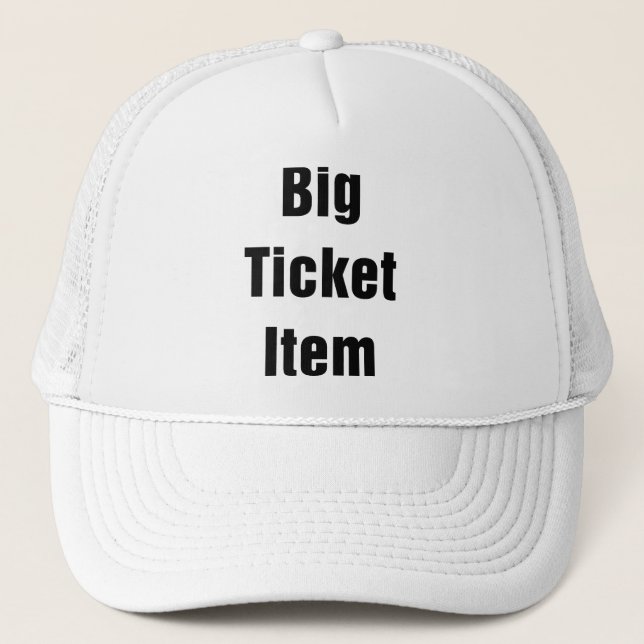 Big Ticket Truckerkappe (Vorderseite)