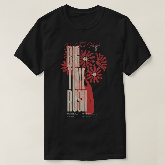 Big Time Rush BTR Big time Rush BTR 2021 T-Shirt (Design vorne)