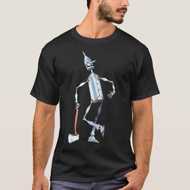 Big Tin Man der Zauberer von OZ Tinman T-Shirt (Vorderseite)
