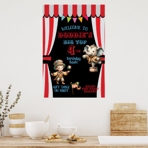 Big Top Circus Poster