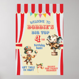 Big Top Circus Poster