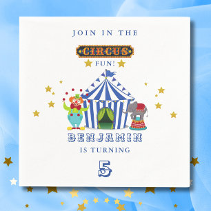 Big Top Come one - All Circus Geburtstagsparty Serviette