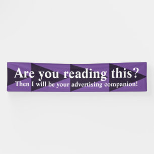 BIG TRIANGLE schwarz transparent + Ihre Ideen Banner