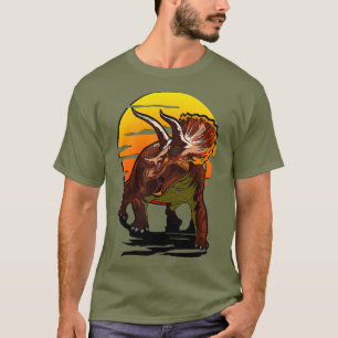 Big Triceratops Dinosaurier Herbivores für Fans T-Shirt