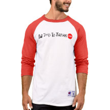 Big Trip nach Japan 3/4 Sleeve Raglan T-Shirt