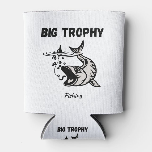 Big Trophy Fishing Dosenkühler (Vorderseite)