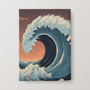 Big Tsunami Wave Button