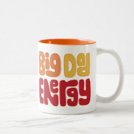 Big Vater Energy Zwei-Tone-Tasse Zweifarbige Tasse