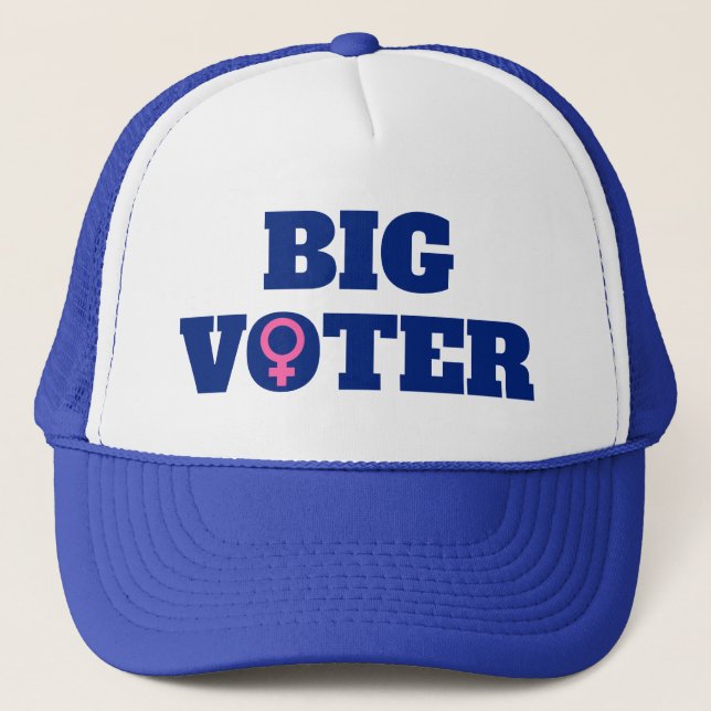 Big Voter™ Trucker Hat Truckerkappe (Vorderseite)