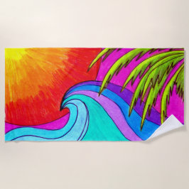 Big Wave Beach Handtuch