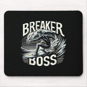 Big Wave Surfen Surfer Strand Wellenbrecher Chef S Mousepad