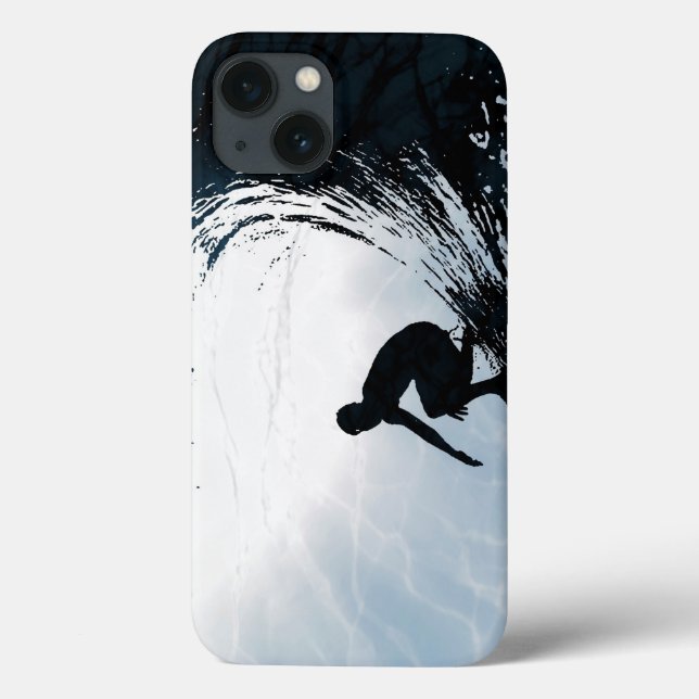 Big Wave Surfer Case-Mate iPhone Hülle (Rückseite)