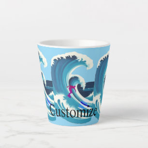 Big Wave Surfer Thunder_Cove Milchtasse