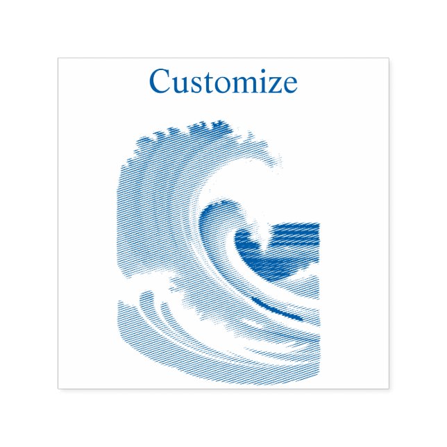 Big Wave Surfer Thunder_Cove Permastempel (Design)