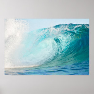 Big-Wave-Surfing-Pausen-Plakat Poster