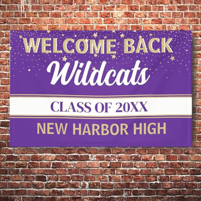 Big Welcome Back Class Wiedersehen Banner (Von Creator hochgeladen)
