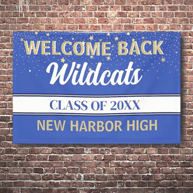 Big Welcome Back Class Wiedersehen Banner (Von Creator hochgeladen)