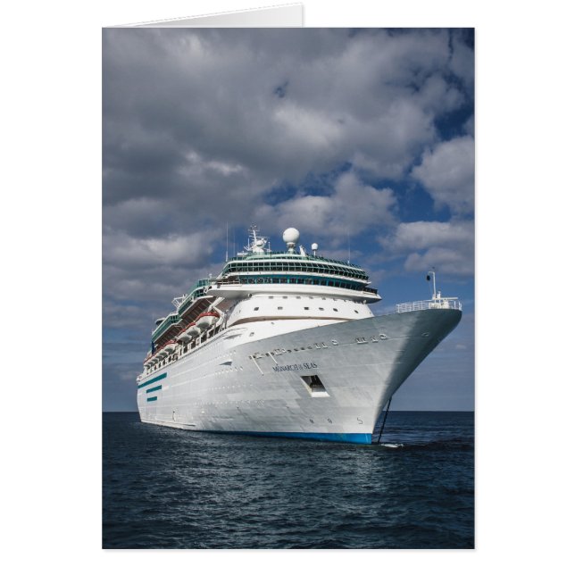 Big White Cruise Schiff (Vorne)