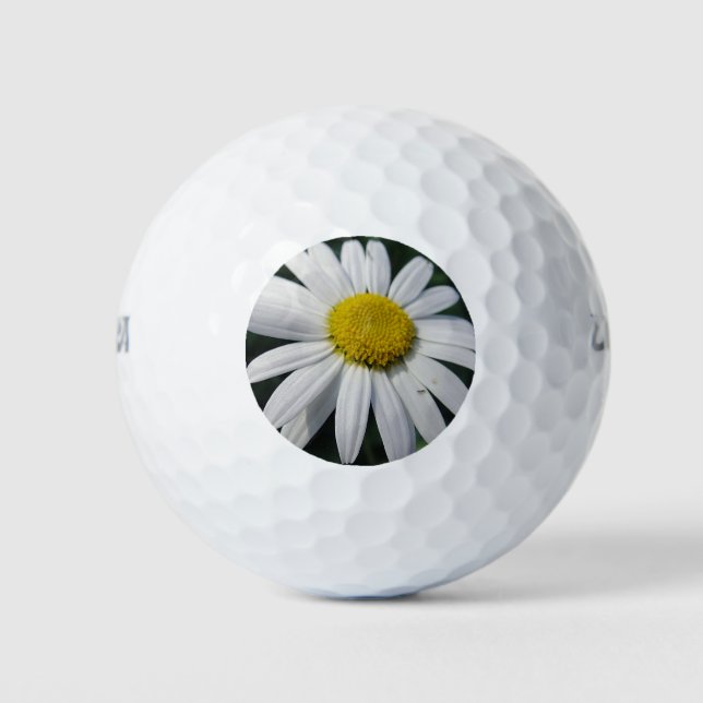 Big White Daisy Golfball (Vorderseite)