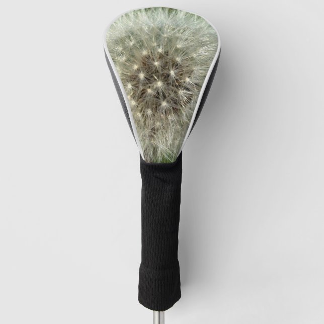 Big White Dandelion  Golf Headcover (Vorderseite)