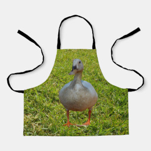 Big White Duck, Kids Full Print Schürze