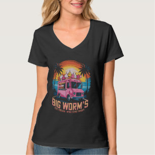 Big Worm's Ice Cream Whatchu Will Funny Eis T-Shirt