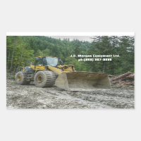 Big Yellow Bulldozer Traktor