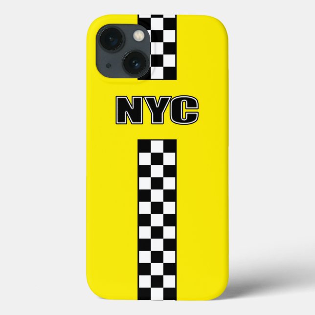 Big Yellow iPhone 6 Coque (Verso)