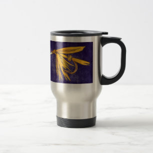 "Big Yellow May - Grausame Forelle" Fischen Tasse