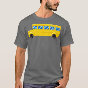 Big Yellow School Busfahrer bringt Kinder zurück T-Shirt