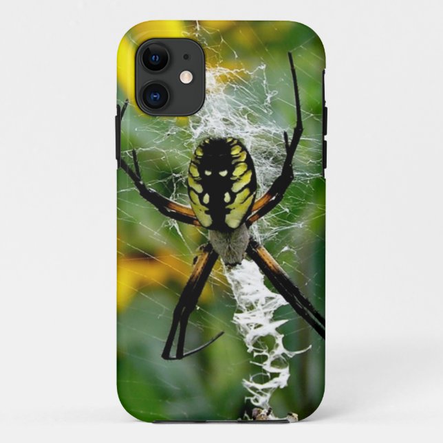 Big Yellow Spider iPhone 5 Fall Case-Mate iPhone Hülle (Rückseite)