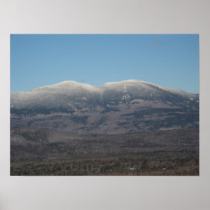 Bigelow "indischer Erst" Gebirgszug, Maine Poster