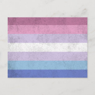 Bigender Feiertagspostkarte