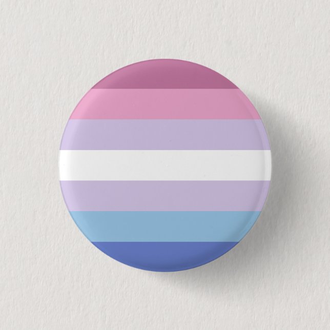 Bigender-Pride-Markierung Button (Vorderseite)