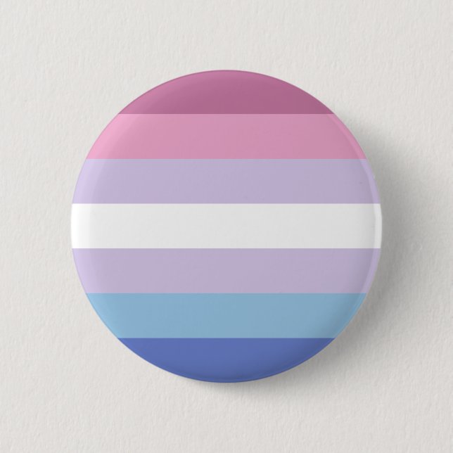 Bigender-Pride-Markierung Button (Vorderseite)