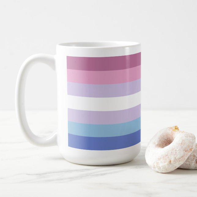 Bigender Stolz Kaffeetasse (Mit Donut)